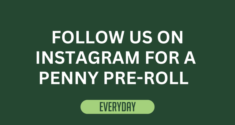 Exclusive Offer! Follow Us on Instagram for a Penny Pre-Roll Every Day at Root 66.