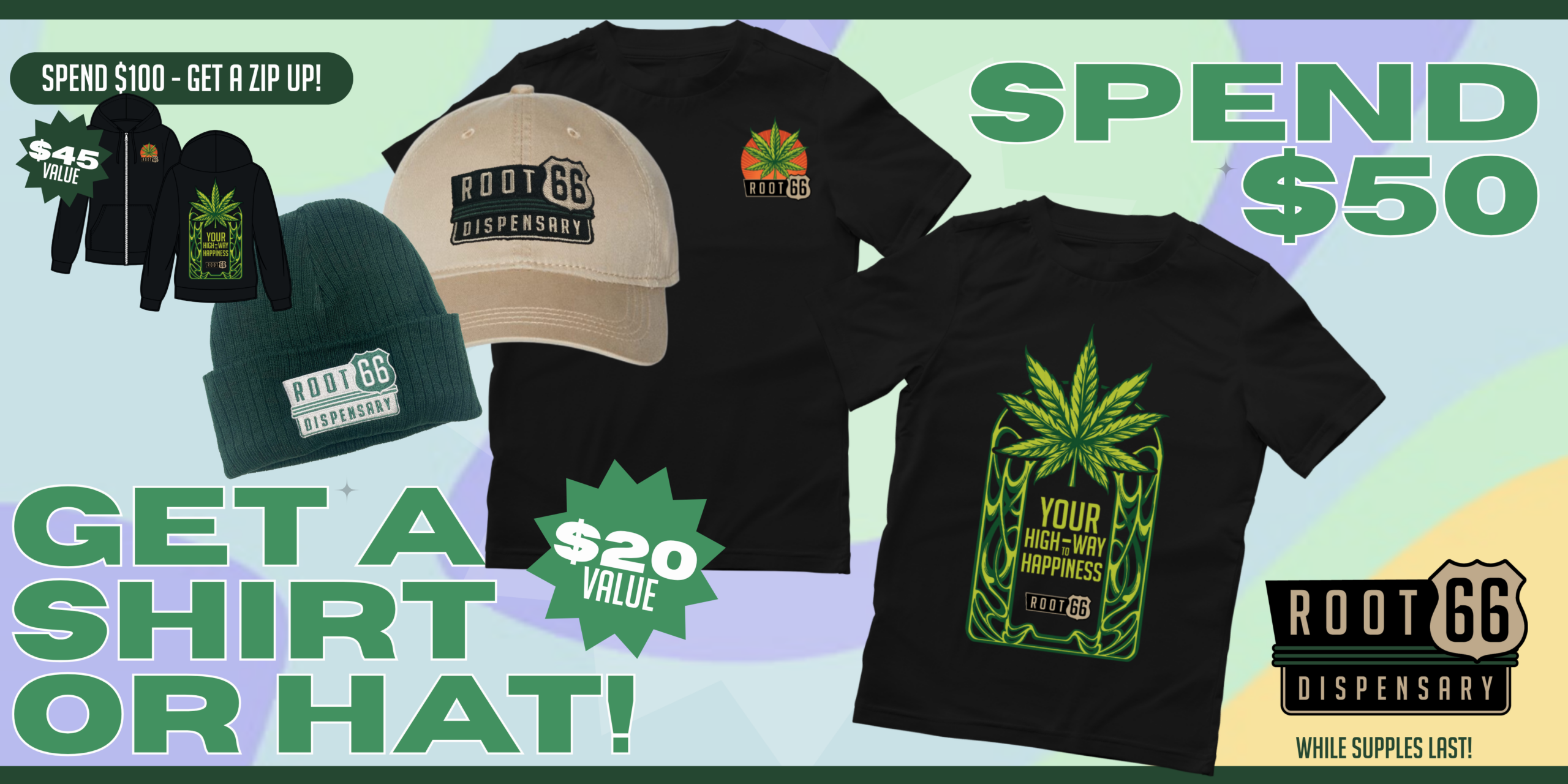Tshirt, Jacket, and Hat Deal
